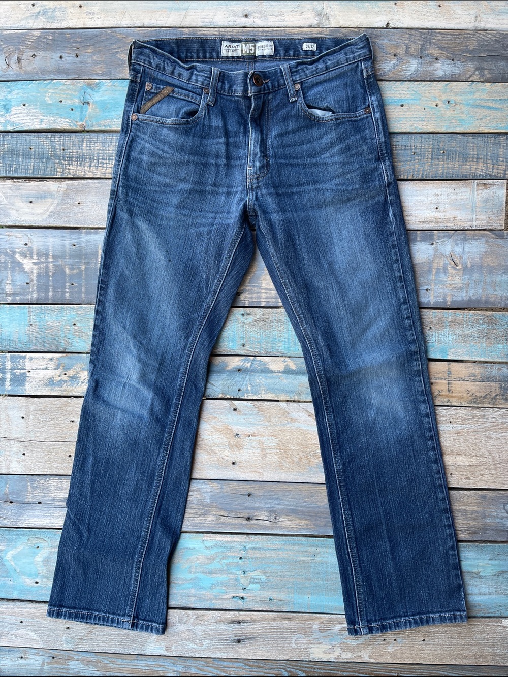 Ariat Legacy M5 Slim Straight Men’s 32x32 Jeans - Blue